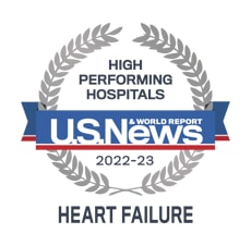 US News High Performing Heart Failure 2021-2022